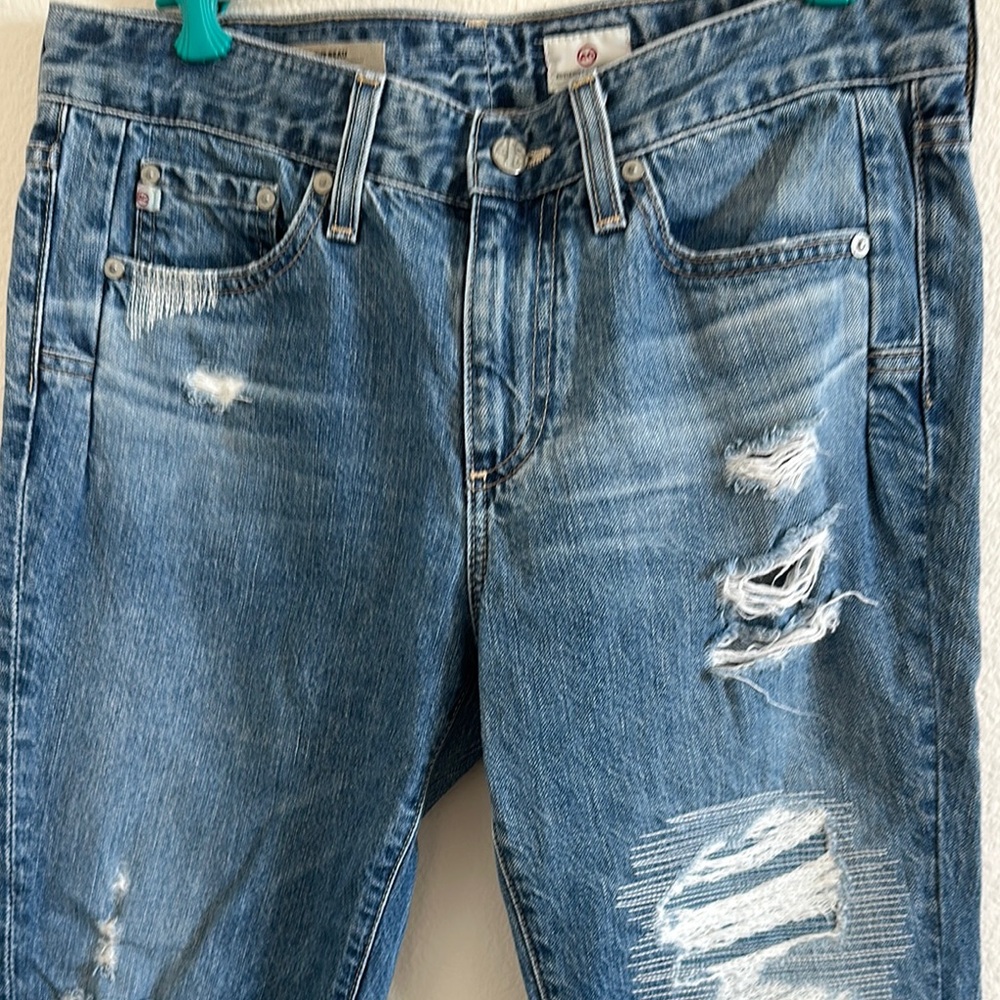 AG The Beau Slouchy Skinny Jeans blue jeans - Picture 4 of 8